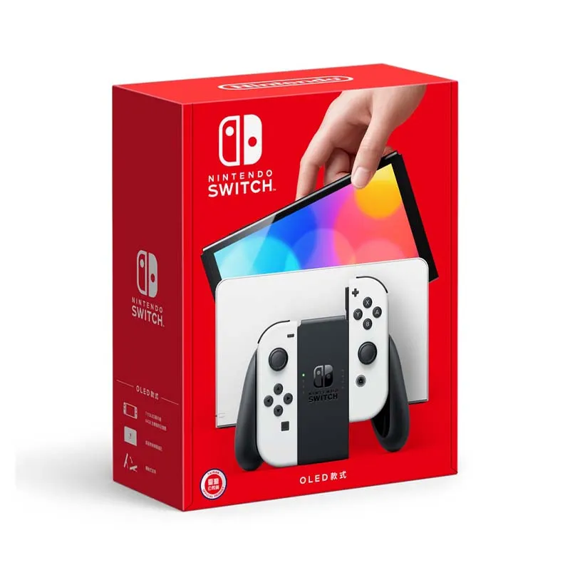 GAME休閒館 NS Switch OLED 白色主機